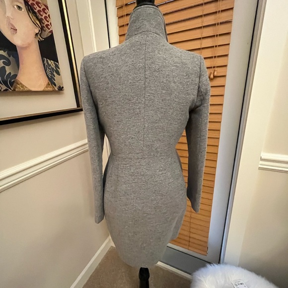 Grey wool blend coat by Pinko. - Picture 5 of 8